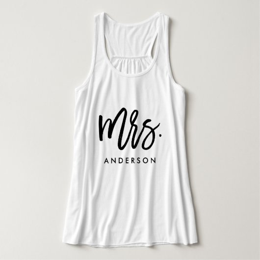 Mrs. Wedding Tank Top (Design Vorderseite)