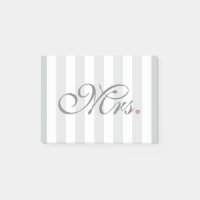 Mrs. Wife Bride Click to Customize Color Stripes