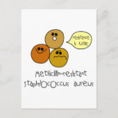 MRSA POSTKARTE (Vorderseite)