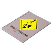 MRSA Überfahrt-Zeichen Notizblock (Linke Seite)