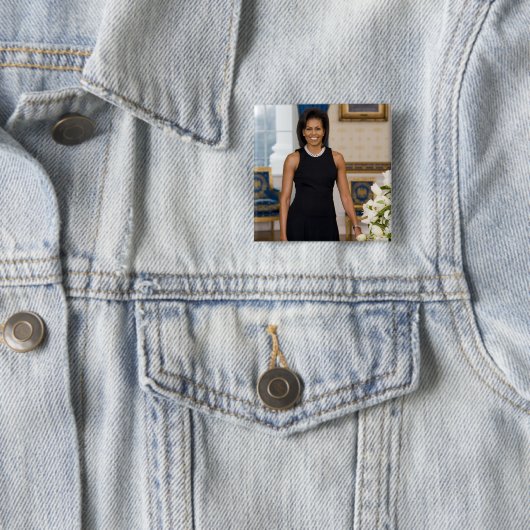 MrsObamaPortrait Button (Beispiel)