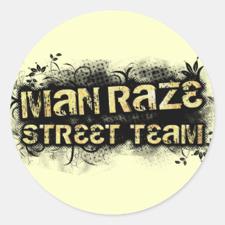 MRST-Gelber Aufkleber