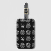 MRT des Gehirns Gepäckanhänger (Vorderseite Vertikal)