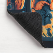 MRT-Gehirnscan Mousepad (Ecke)