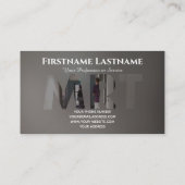 MRT-Röntgenklinik und MRT-Medizinzentrum Visitenkarte (Rückseite)