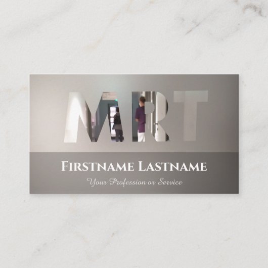 MRT-Röntgenklinik und MRT-Medizinzentrum Visitenkarte (Vorderseite)