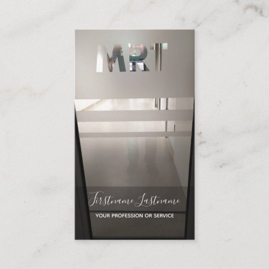MRT-Röntgenklinik und MRT-Medizinzentrum Visitenkarte (Vorderseite)