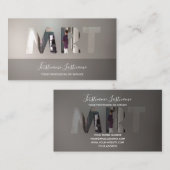 MRT-Röntgenklinik und MRT-Medizinzentrum Visitenkarte (Vorne/Hinten)