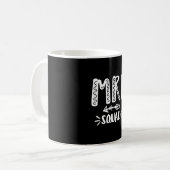 MRT-Technologe, Mini-Technologie, Radiologie Kaffeetasse (Vorderseite Links)
