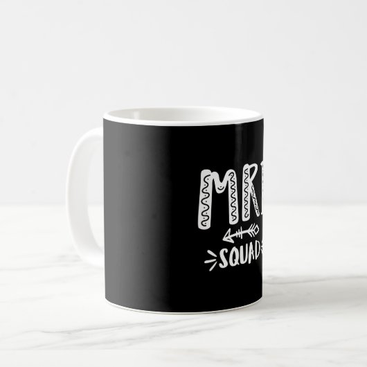 MRT-Technologe, Mini-Technologie, Radiologie Kaffeetasse (Vorderseite Links)