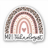 MRT Technologe, MRI Tech Gift, Geschenk für MRT Te Aufkleber (Vorderseite)