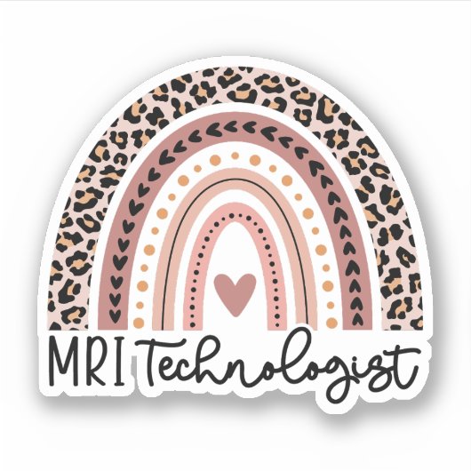 MRT Technologe, MRI Tech Gift, Geschenk für MRT Te Aufkleber (Vorderseite)