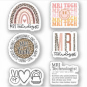 MRT-Technologe, Radiologie-Geschenke, MRT Tech Pac Aufkleber (Vorderseite)