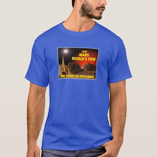Mrz 2040 Weltausstellung T-Shirt (Vorderseite)