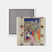 MS 11060-11061 Stunden Notre-Dame: Sexte, Adorati Magnet (Vorderseite/Rückseite)