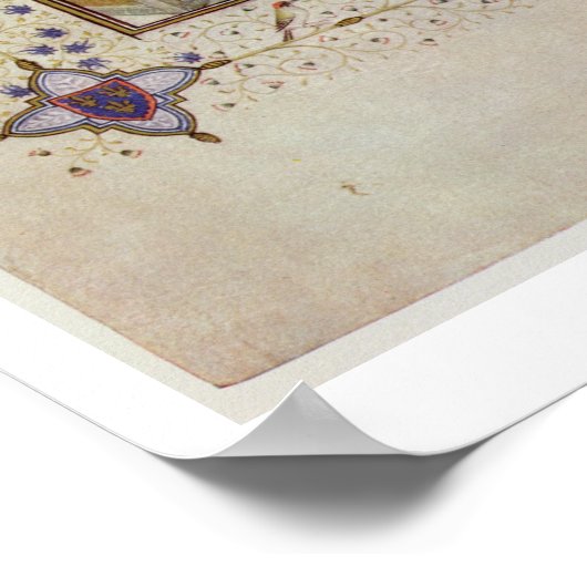 MS 11060-11061 Stunden Notre-Dame: Sexte, Adorati Poster (Ecke)