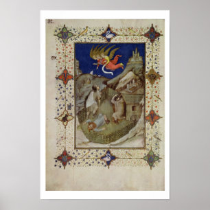 MS 11060-11061 Stunden Notre-Dame: Tierce, The an Poster