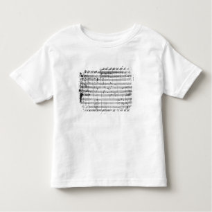 Ms.1548 Ouverture der Oper 'Don Giovanni Kleinkind T-shirt