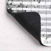 Ms.1548 Ouverture der Oper 'Don Giovanni Mousepad (Ecke)