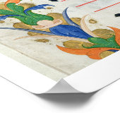 Ms 515 f.1r The Miraculous Draught of Fishes, from Poster (Ecke)