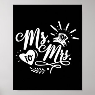 Ms auf mrs Leistung Poster