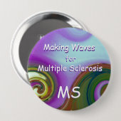 MS Awareness Button (Vorne & Hinten)