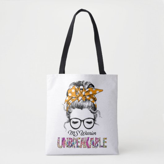 MS Awareness Ribbon Support Geschenke Tasche (Vorderseite)