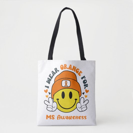 MS Awareness Ribbon Support Geschenke Tasche (Vorderseite)