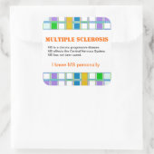 MS Awareness Stickers for Multiple Sklerose (Tasche)