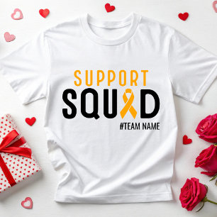 MS Awareness Team Support Squad Leukämie Krebs T-Shirt