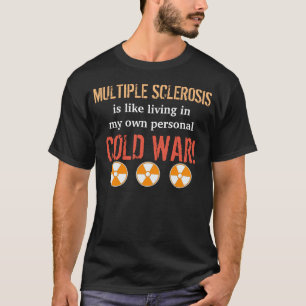 MS/Cold Kriegs-T - Shirt-Licht-Text T-Shirt