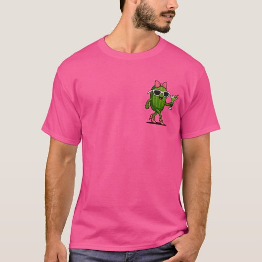 Ms. Cucumber Chic T-Shirt (Vorderseite)