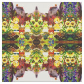 "Ms. Elizabeth's" RETRO Freunde Fabric! Stoff (Muster)