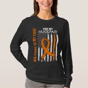 MS-Familienkampf Ehemann Multiple Sklerose Amerika T-Shirt