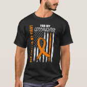 MS Her Fight Is My Fight Goddaughter Multiple Scle T-Shirt (Vorderseite)