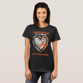 MS Husband Multiple Sclerosis Wife MS Awareness T-Shirt (Vorne ganz)