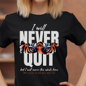 MS Krieger-Unterstützung Geschenk, geben Sie niema T-Shirt