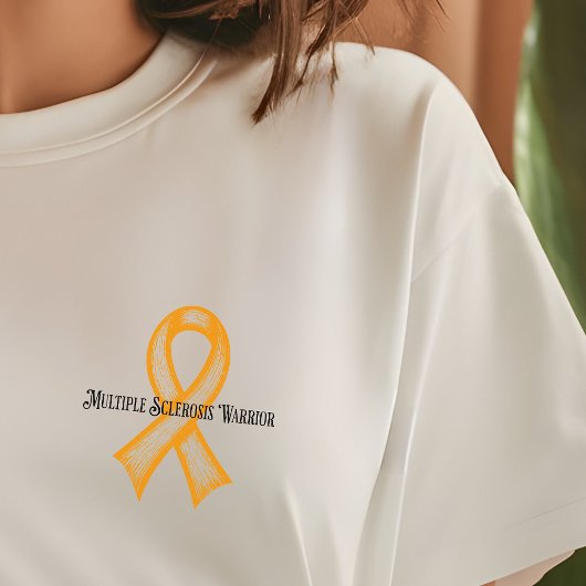 MS-Kriegerin, Geschenk für Multipler Sklerose-Radf Tri-Blend Shirt