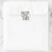 MS MouSe - MS Ist zum Kotzen Aufkleber (Tasche)