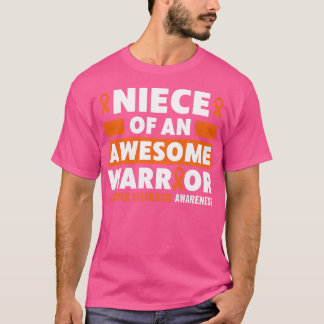 MS Multiple Sklerose Awareness Nichte a Warrior T-Shirt