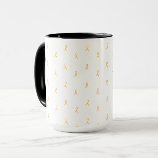 MS Multiple Sklerose Butterfly Ribbon Kaffee Tasse (Vorderseite Links)