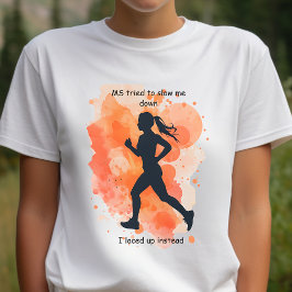 MS, Multiple Sklerose Krieger Geschenk Tri-Blend Shirt