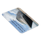 MS Nieuw Amsterdam Cruise Ship on Aruba Karibik Magnet (Rechte Seite)