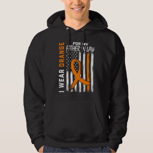 MS Orange Schwiegervater Multiple Sklerose Bewusst Hoodie