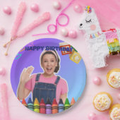 Ms.Rachel Individuelle Geburtstagsplatten Pappteller (Party)