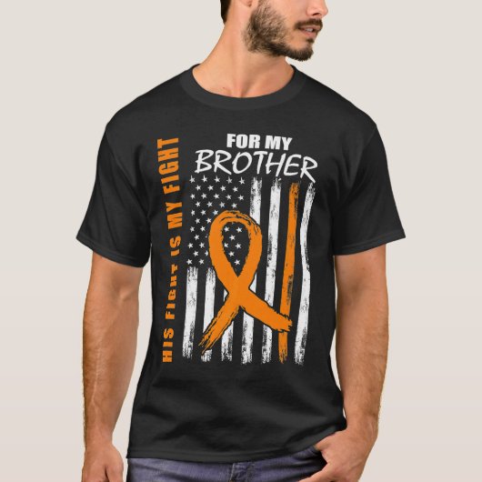 MS Sein Kampf ist mein Kampf Bruder Multiple Skler T-Shirt (Vorderseite)