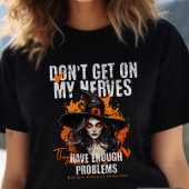 MS Shirt, sarkastischer Hexenmeister, T - Shirt