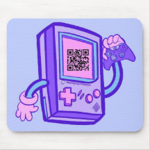 ms.Sniperprincess-Mauspad mit QR-Code