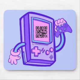 ms.Sniperprincess-Mauspad mit QR-Code Mousepad