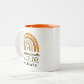 MS-Unterstützung für Multipler Sklerose Zweifarbige Tasse (Vorderseite Links)